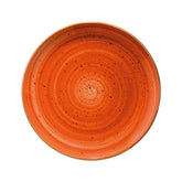 Bonna China Sienna dia.7.5"  Round Terracotta Porcelain Plate (Set of 4)
